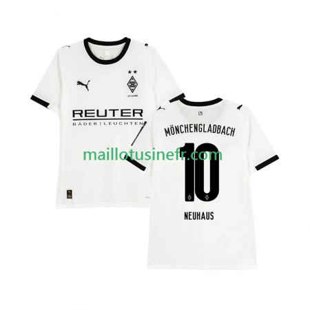 Maillot de Foot Borussia Monchengladbach Florian Neuhaus 10 Domicile 2025-26 Maillot de Foot Borussia Monchengladbach Florian Neuhaus 10 Domicile 2025-26